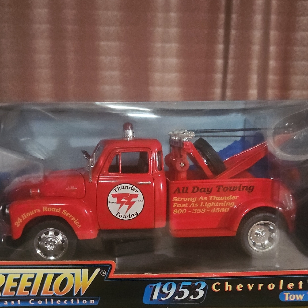 Red Tow Truck Toy